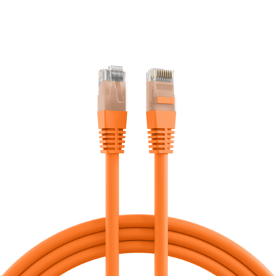 RJ45 Patchkabel Cat.5e U/UTP PVC -- CCA orange 7,5m von EFB ELEKTRONIK