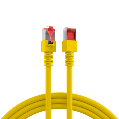 RJ45 Patchkabel Cat.6 S/FTP LSZH -- gelb 15m von EFB ELEKTRONIK