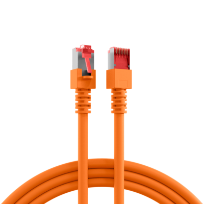 RJ45 Patchkabel Cat.6 S/FTP LSZH -- orange 1m von EFB ELEKTRONIK