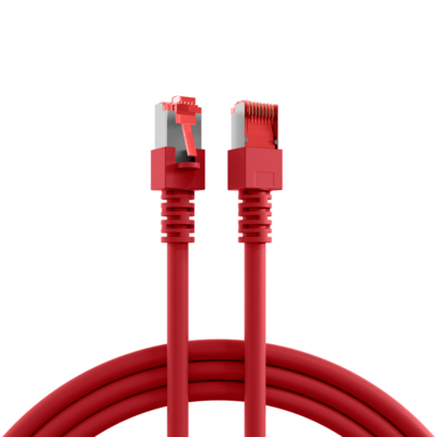 RJ45 Patchkabel Cat.6 S/FTP LSZH -- rot 30m von EFB ELEKTRONIK