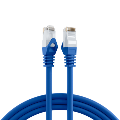 RJ45 Patchkabel Cat.6 U/UTP LSZH -- CCA blau 0,5m von EFB ELEKTRONIK