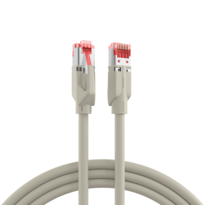 RJ45 Patchkabel Cat.6A S/FTP FR HF -- Kerpen F6-90 TM21 grau 20m von EFB ELEKTRONIK