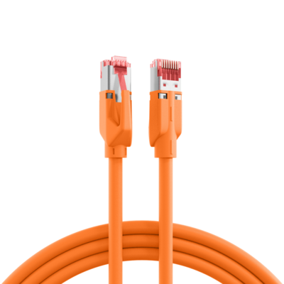 RJ45 Patchkabel Cat.6A S/FTP LSZH -- Draka UC900 TM21 orange 15m von EFB ELEKTRONIK