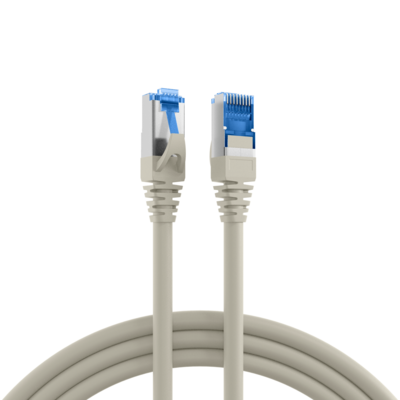 RJ45 Patchkabel Cat.6A S/FTP PVC -- UL grau 2m von EFB ELEKTRONIK