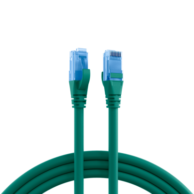 RJ45 Patchkabel Cat.6A U/UTP LSZH -- Premium 500MHz grün 1,5m von EFB ELEKTRONIK