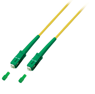 Simplex LWL Patchkabel SC/APC-SC/APC -- G657.A2 2m 3,0mm Gelb 9/125µmm von EFB ELEKTRONIK