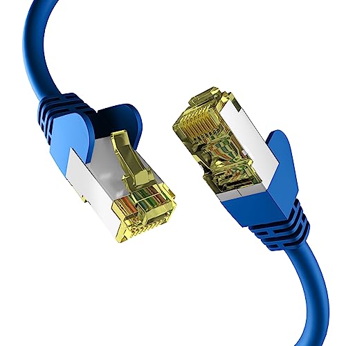 EFB-Elektronik CAT6a BLAU 0,50m Patchkabel S/FTP PIMF von EFB-Elektronik