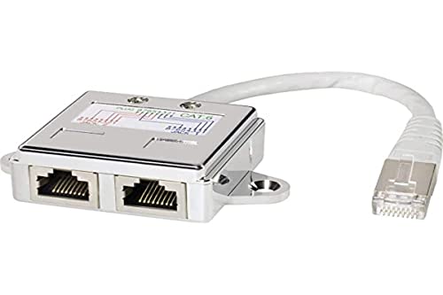 EFB-Elektronik K5126.015 ‚ Rj 2 ‚ X RJ-45 ‚ Weiß Kabel-Schnittstelle und Netzteil von EFB-Elektronik