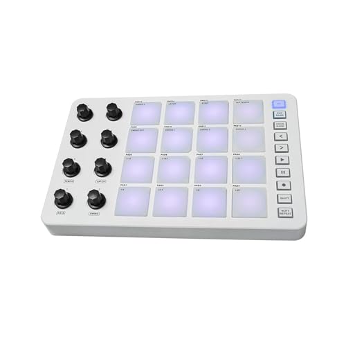 EHJRE MIDI Controller Strike Pad mit 16 Backbeleuchtung Drum Pad Midi Pad Zur Leistung EHJRE MIDI Controller Strike Pad mit 16 Backbeleuchtung Drum Pad Midi Pad Zur Leistung von EHJRE