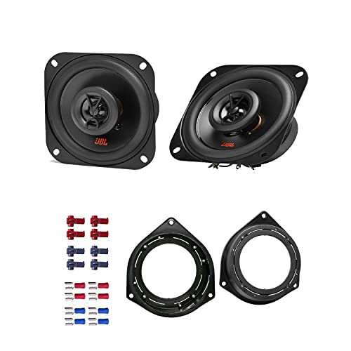 JBL Auto Lautsprecher Boxen Stage2 424 300 Watt 10 cm 2 Wege Koax passend für FIAT Bravo II ab 2007 Seitenverkleidung Fond von EHO