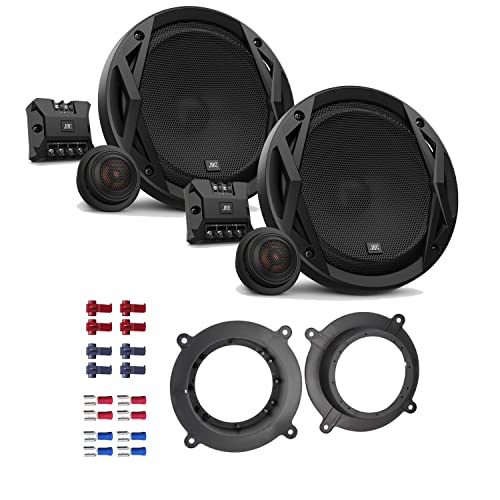 JBL Club 6500C Lautsprecher mit Einbauset passend für Mazda CX-5 ab 2013 Türen vorne 360 Watt 165mm 2 Wege Kompo Auto KFZ PKW Boxen von EHO