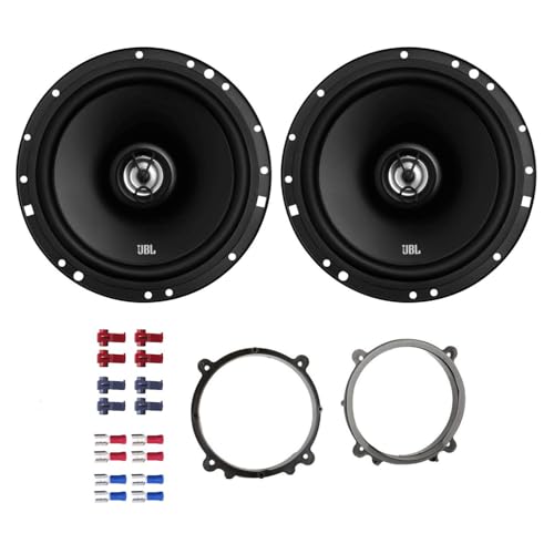 JBL Stage1 621F Lautsprecher mit Einbauset passend für Opel Antara 2010-2015 Türen vorne 350W 165mm 2 Wege Koax von EHO