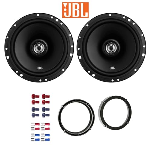 JBL Stage1 621F Lautsprecher mit Einbauset passend für Seat Arosa 1997-2004 Türen vorne 350W 165mm 2 Wege Koax von EHO