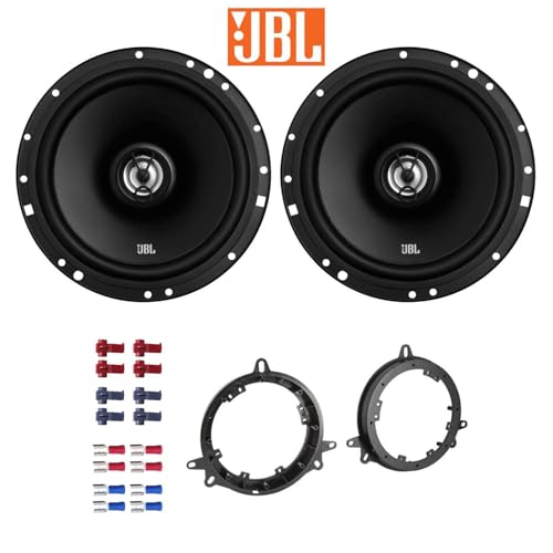 JBL Stage1 621F Lautsprecher mit Einbauset passend für Toyota CH-R ab 2018 Türen vorne/hinten 350W 165mm 2 Wege Koax von EHO