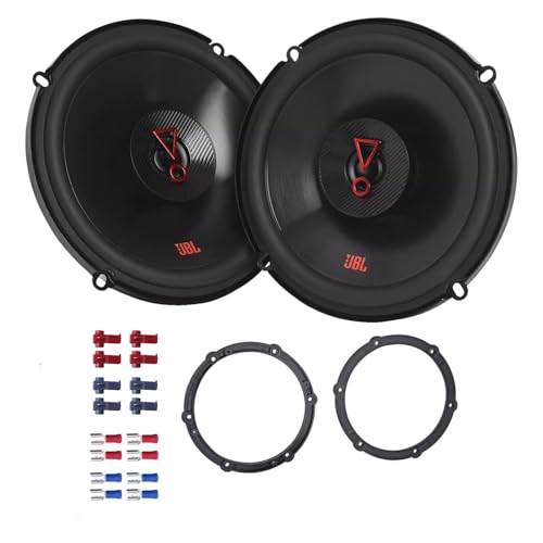 JBL Stage3 627F Lautsprecher mit Einbauset passend für Citroen C4 Aircross ab 2012 Türen vorne/hinten 450W 165mm 2 Wege Koax von EHO