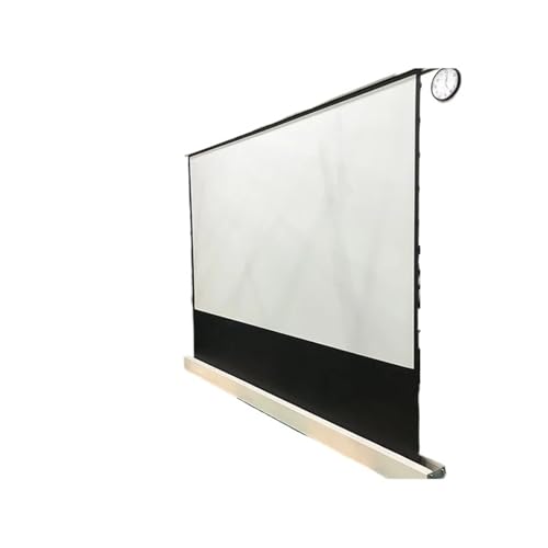 EHYSYN Motor-Leinwand Leinwand, 80–150 Zoll, elektrisch, motorisiert, HD/4K-Heimkino, weiße, bodenstehende Projektor-Leinwand Rollo-Leinwand(Sample) von EHYSYN