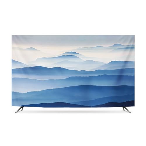 TV-Staubschutz, 32-80-Zoll-TV-Abdeckung für LCD/LED-Schutz, einfache TV-Hülle im modernen Stil, weiche TV-Hülle(Color3,32inch) von EHYXTEGX