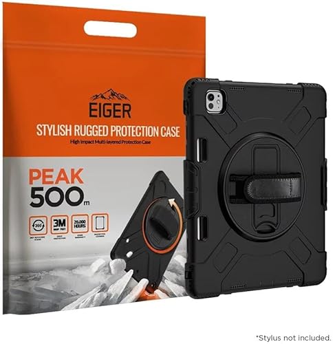 Eiger Peak 500m Case iPad Pro 13 (2024) schwarz von EIGER