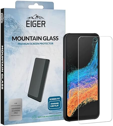 Eiger für Samsung Galaxy Xcover 6 Pro Tempered Glass Case Friendly Flach von EIGER