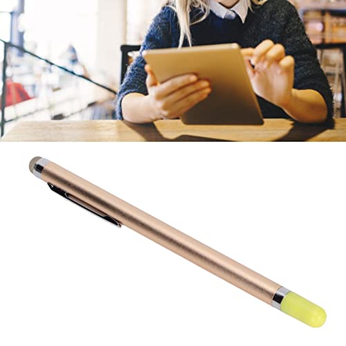 EIMSOAH Eingabestift für Touchscreens, Kapazitive Empfindlichkeit, Faserspitzen, Touchscreen-Stift für Telefone, Tablets, Alle Universellen Touch-Geräte (Gold) von EIMSOAH