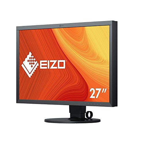 EIZO ColorEdge CS2740 68,4 cm (27 Zoll) Grafik Monitor (DVI-D, HDMI, USB 3.1 Hub, USB 3.1 Typ C, DisplayPort, 10 ms Reaktionszeit, Auflösung 3840 x 2160 (4K UHD), Wide Gamut) schwarz von EIZO