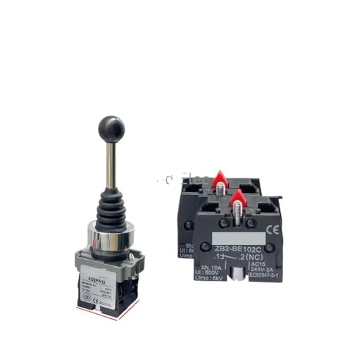 XD2PA12CR XD2PA22CR ositions Latching Maintained Wobble Stick Joystick Switch Two direction lock switch master switch rocker EKFBQBGW(XD2PA12CR) von EKFBQBGW