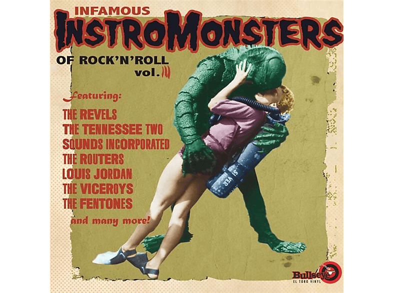 VARIOUS - INFAMOUS (4) INSTROMONSTERS OF ROCK'N ROLL (Vinyl) von EL TORO RE
