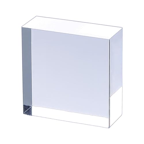 Klarer Acryl-Würfel Display-Block , Acryl-Panel-Display, geeignet for Basteldisplays, Dicke beträgt 25 mm(150mm x 150mm) von ELDFLRURB