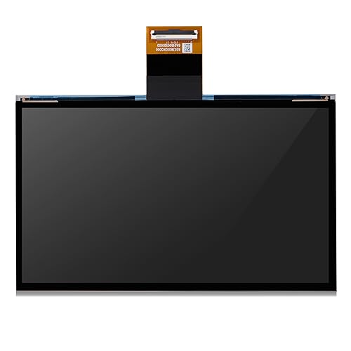 ELEGOO 10 Zoll 12K Monochrom-LCD mit Auflösung 11520 x 5120 und 9H-Schutz aus gehärtetem Glas, kompatibel mit ELEGOO Saturn 3/Saturn 3 Ultra Resin 3D-Drucker von ELEGOO