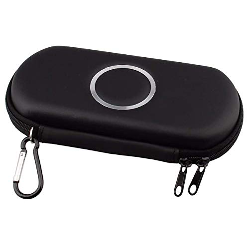 ELIATER PSP-Tasche, Reisetasche mit Reißverschluss, kompatibel mit Sony PSP 1000 2000 3000 Spielekonsole schwarz von ELIATER