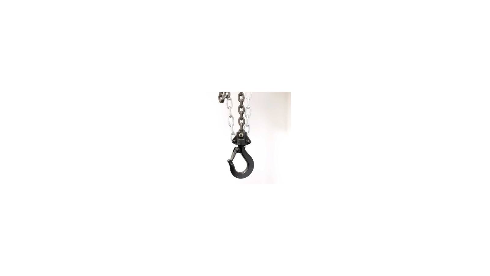 ELLER manual chain hoist - PHE1 - 1.0t - h.o.l. 9m - black von ELLER