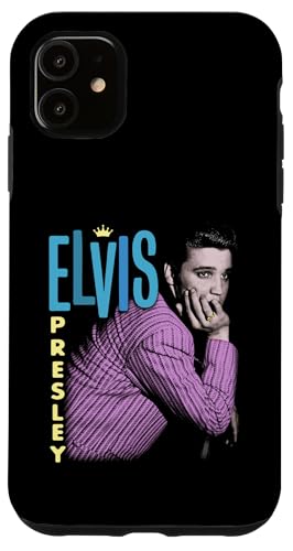 Hülle für iPhone 11 Elvis Presley Retro-Porträt von ELVIS PRESLEY