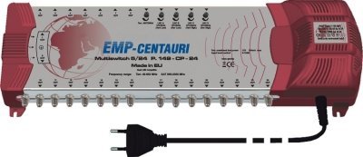 Multischalter 5/24 EMP Centauri (Gigant) Profiline P.149-CP-24 mit Netzteil Switch Matrix Prof Line 24 Teilnehmer FULLHD 3D Quad tauglich von EMP-Centauri