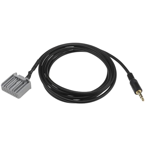 EMSea 1,5 m AUX-Eingangs-Audiokabel-Adapter 3,5 mm 20-poliger Radio-Stecker Schnittstellenkabel Anschluss Kompatibel mit Honda CRV 2.0 Kompatibel mit Honda CRV AUX Civic Lingpai AUX-Kabel von EMSea