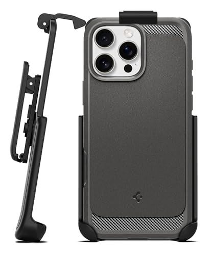 Encased Gürtelclip-Holster für Spigen Rugged Armor (iPhone 16 Pro Max) – Hülle ist nicht im Lieferumfang enthalten von ENCASED