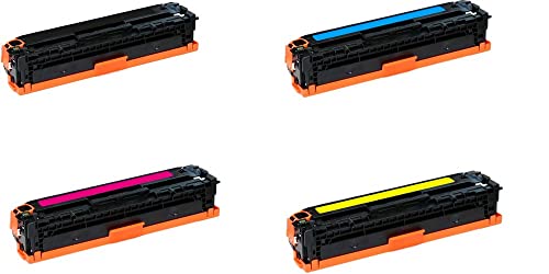 ENCRE BREIZ 4 Toner für CF540X CF541X CF542X CF543X für HP 203A Color Laserjet Pro M254dw M254dn M254nw MFP M280nw M281fdw M281cdw M281fdn (hohe Kapazität) von ENCRE BREIZ