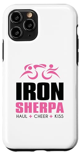 Hülle für iPhone 11 Pro IRON SHERPA Tri Sherpa Triathlon Triathlete Kiss Inspired von ENDU Designs - Triathlon Inspired Apparel