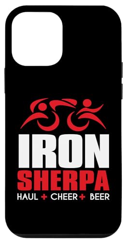 Hülle für iPhone 12 mini IRON SHERPA Triathlon Triathlete Inspired - Haul Cheer Beer von ENDU Designs - Triathlon Inspired Apparel