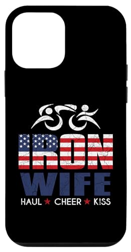 Hülle für iPhone 12 mini IRONWIFE Sherpa Wife Triathlon Triathlete - Haul Cheer Kiss von ENDU Designs - Triathlon Inspired Apparel