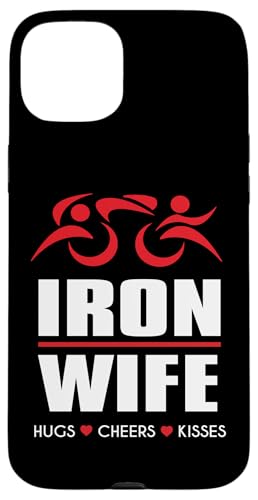 Hülle für iPhone 15 Plus IRONWIFE Tri IronSherpa Triathlon - Haul Cheer Triathlete von ENDU Designs - Triathlon Inspired Apparel