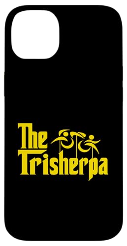 TRISHERPA Tri Triathlon Triathlet Sherpa IronSherpa Design Hülle für iPhone 14 Plus von ENDU Designs - Triathlon Inspired Apparel