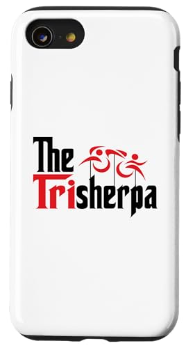 TRISHERPA Tri Triathlon Triathlet Sherpa IronSherpa Design Hülle für iPhone SE (2020) / 7 / 8 von ENDU Designs - Triathlon Inspired Apparel