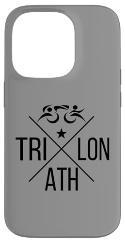 Triathlon Endurance Triathlete Swim Bike Run inspiriertes Design Hülle für iPhone 14 Pro von ENDU Designs - Triathlon Inspired Apparel