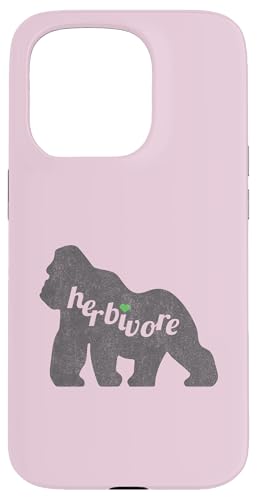 Herbivore Great Ape Primate Vegan Eat Veg inspiriertes Design Hülle für iPhone 15 Pro von ENDU Designs - Vegan Inspired Apparel