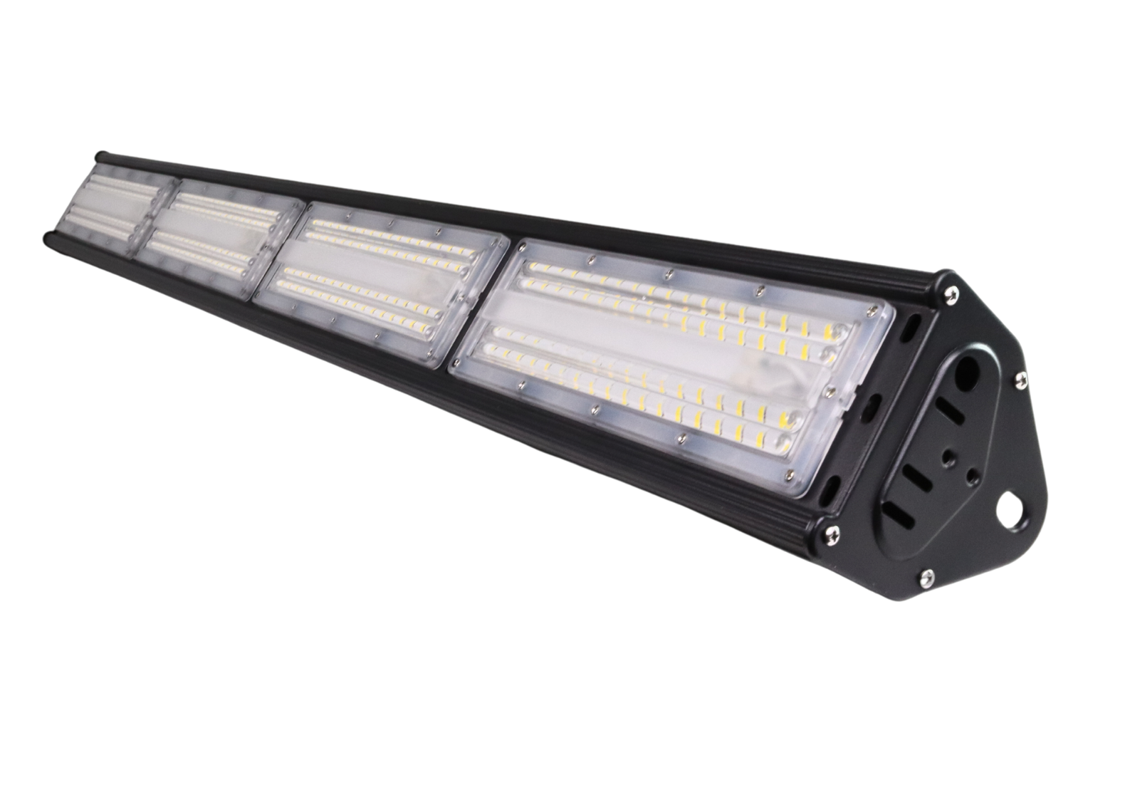 LED-Hallenleuchte, linear, 200 W, 24000 lm, 5000 K (neutralweiß), IP65, TÜV-geprüft, ENEC-Zertifizierung von ENOVALITE