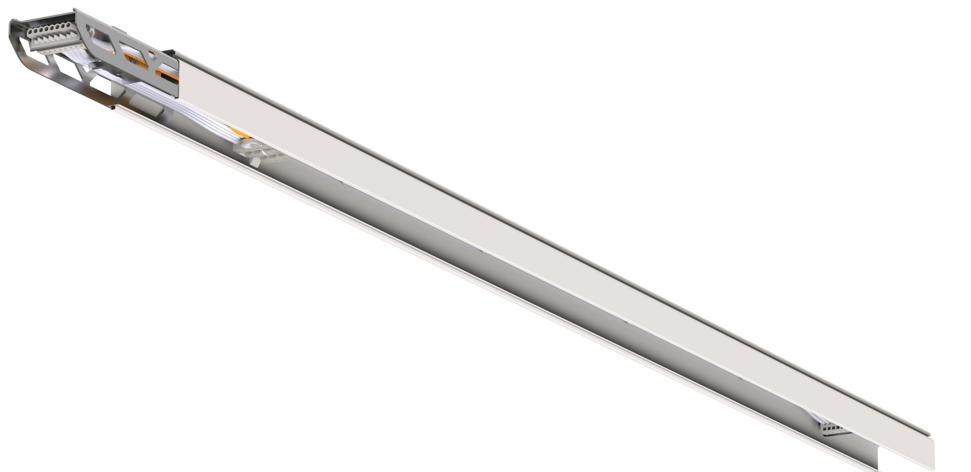 LED Lichtband Schiene NOVA, 150 cm, 8-polig, dimmbar von ENOVALITE