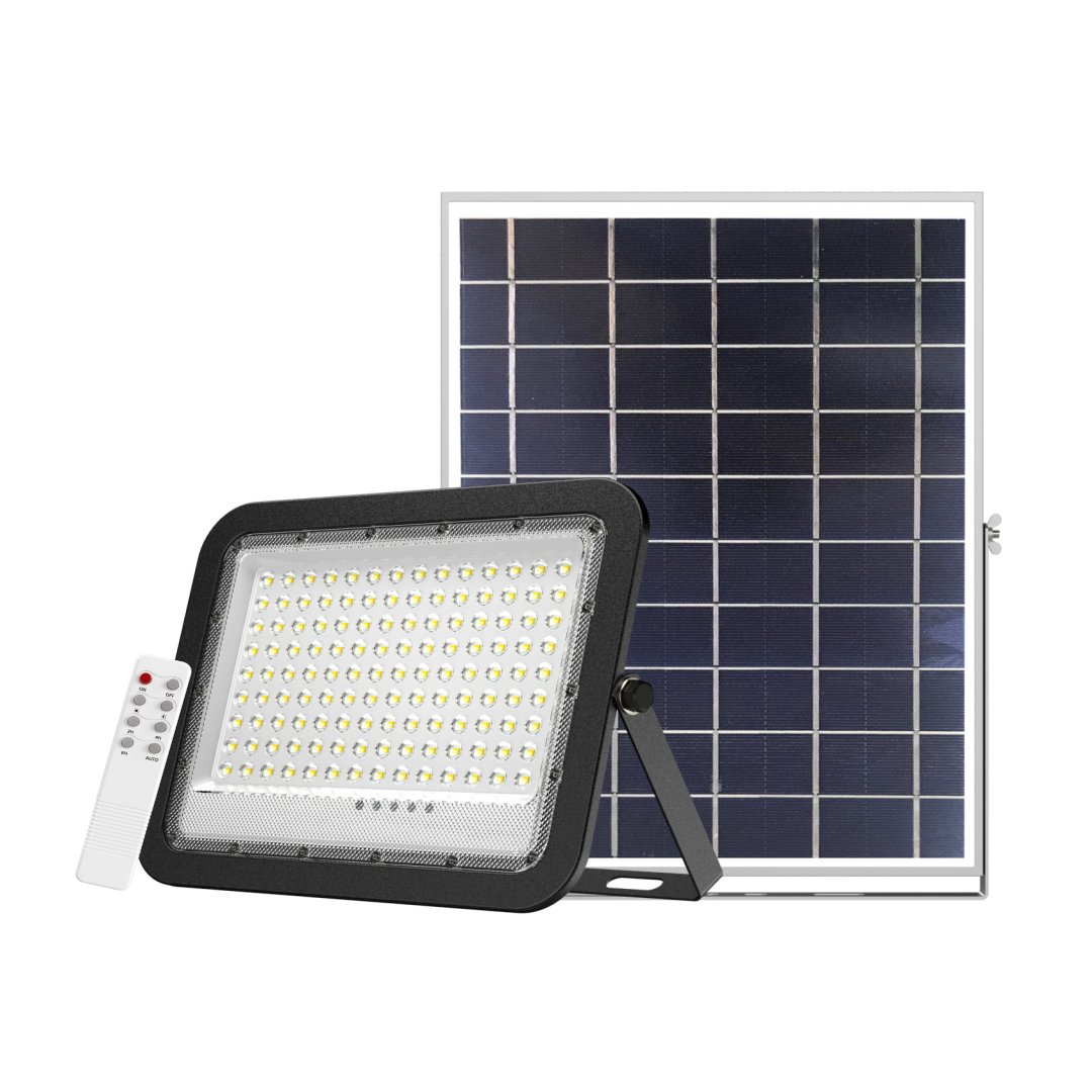 Solarstrahler PRO, LED-Fluter, Solar mit Akku, 30 W PV, 3800 lm, 6500K, IP65, Aludruckguss von ENOVALITE