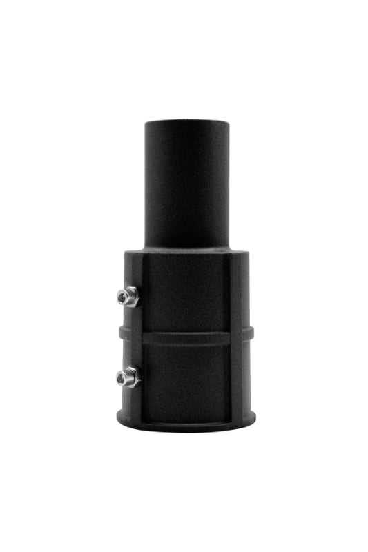 Straßenleuchten Adapter, 80 zu 60 mm, in schwarz, fix von ENOVALITE