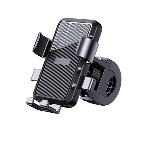 ENSAJRD Navigation Halterung Motorrad Handy Halter Mit Regenschirm Lenker Ständer Telefon Halterung Fahrrad Outdoor Telefon Clip Lenker Halterung Handyhalterung Motorrad(Handlebar Type) von ENSAJRD