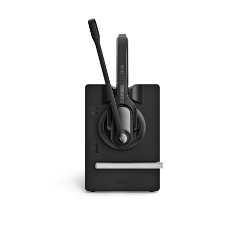 EPOS Impact D 30 Phone - Hochleistungs-DECT-Headset für Tischtelefone und Softphones, Voice und Noise-Cancelling-Mikrofon von EPOS